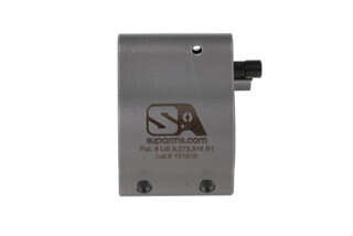 The Superlative Arms adjustable gas block clamp on style is designed for barrels with .750 outside diameter